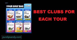 Die besten Schläger für jede Tour in Golf Clash