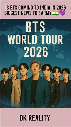 Is BTS Coming to India in 2026 Biggest News for ARMY #shorts #shortsfeed