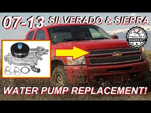 How to Replace the Water Pump on a 5.3L 2007-2014 Chevy Silverado GMC Sierra Yukon Suburban Tahoe