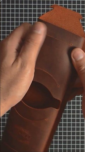 PDF in description / How to Make a No-Stitch Leather Wallet with Only 5 Tools / Leather Craft / DIY