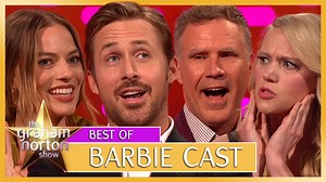1.1M views · 17K reactions | The #Barbie cast is STACKED! We were lucky enough to interview #MargotRobbie, #RyanGosling, #DuaLipa, #KateMcKinnon AND MANY MORE! | The Graham Norton Show | Facebook
