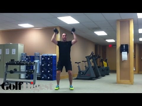 Fitness: Squat To Overhead Press