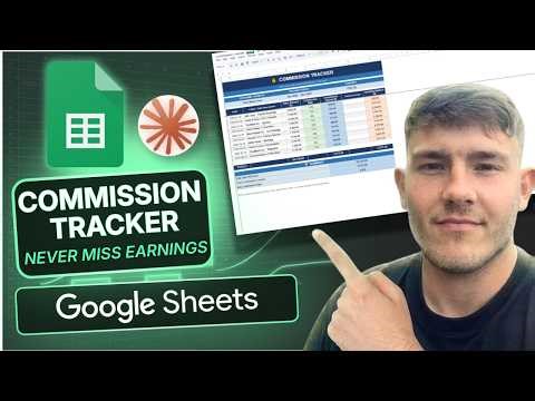 How to Build a Commission Tracker in Google Sheets with Claude AI (Free & Easy!) (2026)