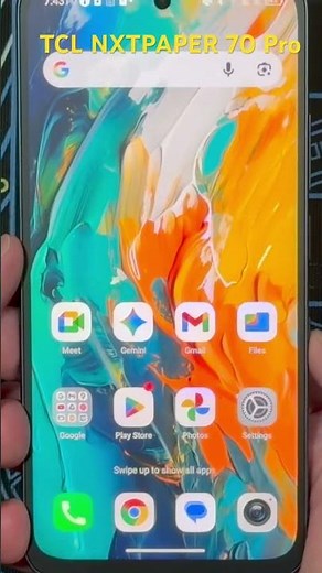 Paper mode vs color mode: which one? #TCL #display #shorts