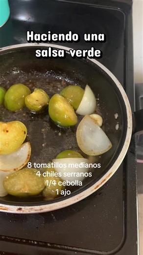Receta fácil de salsa verde para tacos