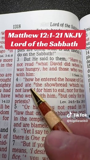 Understanding Matthew 12:1-21 NKJV: Lord of the Sabbath