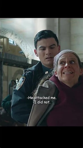 Terrorist woman attack a cop#shorts