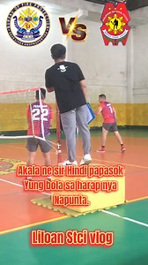 BFP VS PNP intense match up Score 2-1 3rd set 15-17 winner BFP #fbreels | Liloan Cebu Sepaktakraw Club Inc.