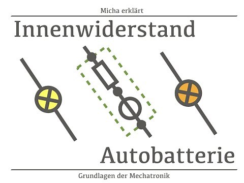 Innenwiderstand einer Batterie