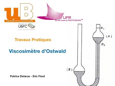 TP Viscosimètre d'Ostwald