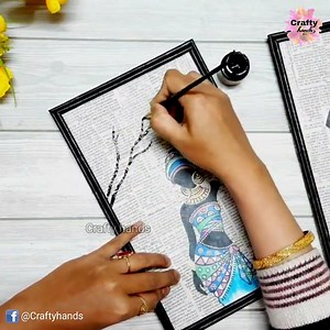 61K views · 2.2K reactions | A very easy and creative way to make wall decor at home | Crafty hands | Facebook