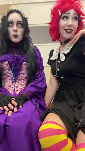 Goth Ruby Gloom & Misery Cosplay at Megacon Orlando