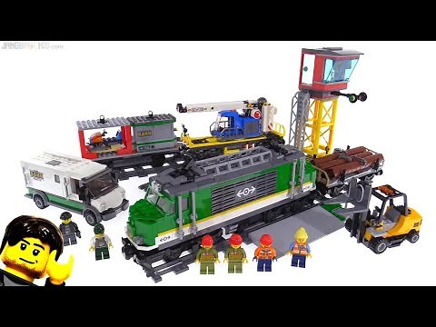 🔄 LEGO City 2018 Cargo Train review! 60198 re upload