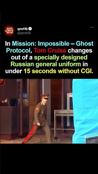 BTS The Special Uniform Behind Mission Impossible Ghost Protocol