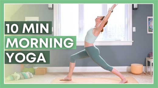 10-Min Heart Chakra Morning Yoga 💚 Upper Body Flow | Open Your Chest, Shoulders & Emotions