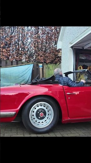 Triumph TR6 Start up! Full video on the channel.