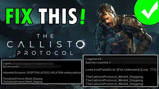 Fix The Callisto Protocol Unhandled Exception/LowLevelFatalError/DXGI_ERROR_DEVICE_REMOVED On PC | Recover Android Data