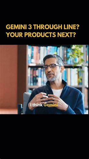 Artificially Influenced | AI on Instagram: "Gemini 3 just became Pichai’s through-line across every Google product from Search to Waymo while builders still silo their stacks. Logan K grilled Sundar Pichai on Gemini 3 as the tangible manifestation of AI strategy at scale, shipping multimodal reasoning everywhere instantly. Pichai called it something magic, threading intelligence through Cloud Gmail YouTube and beyond without the silos plaguing US prototypes. This blueprint lets builders plug Gem