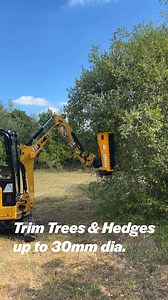 Tree & Hedge trimming season is just weeks away - is your excvator kitted out and ready to work? | DIGBITS