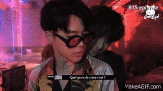 [MAKING-OF #1] 방탄소년단 (BTS) - 불타오르네 (FIRE) MV (VOSTFR) on Make a GIF