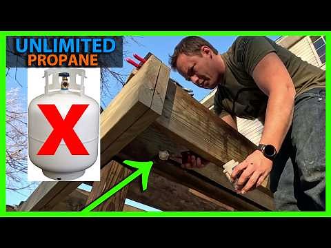 Never Fill a Grill Propane Tank Again! How To Connect Propane or Natural Gas to a Grill or Griddle