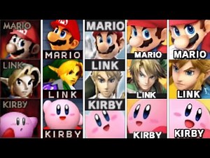 Evolution of All Characters in Super Smash Bros (1999-2024)