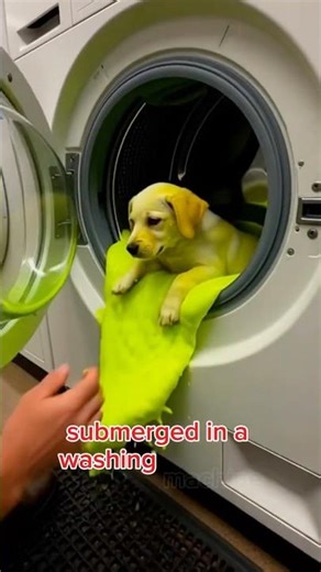 She got arrested for putting her puppy in a washing machine #animalrescue