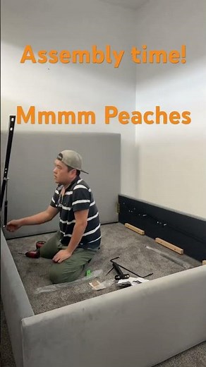 Gas lift bed assembly