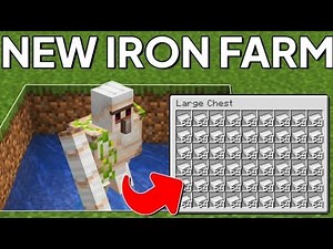 "🔥 BEST Iron Farm for Minecraft 1.21.7 – Super Easy Tutorial!"