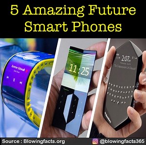 21K views · 1.1K reactions | 5 Amazing Future Smart Phones | Facts that will blow your mind | Facebook