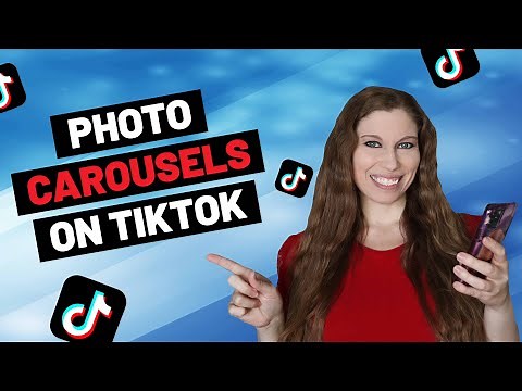 How To Use A Photo Carousel On TikTok (New Feature!)
