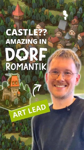 A medieval castle for DORFROMANTIK? #devlog