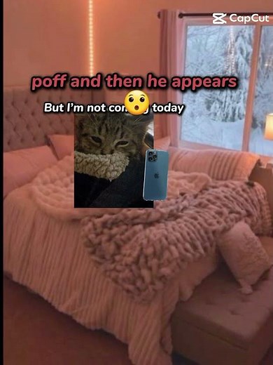 pof and he appears 😯