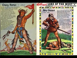 Rice Krispies Lore of the Wild West & Cereal Advert (1956)