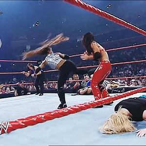 WWE Diva Battle Royal • WWE RAW 2003 #wwe #wweraw #raw #gailkim #trishstratus #victoria #jacqueline #mollyholly #ivory #jazz #wweuniverse #wwedivas #divas #divaswwe #wweentrance #wwefullma~ | Wrestle Storm