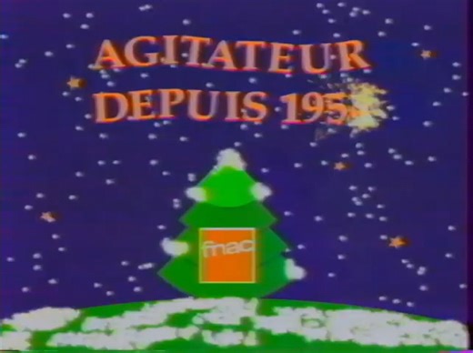 1995年12月21日,法国电视二台(France 2),广告和节目预告