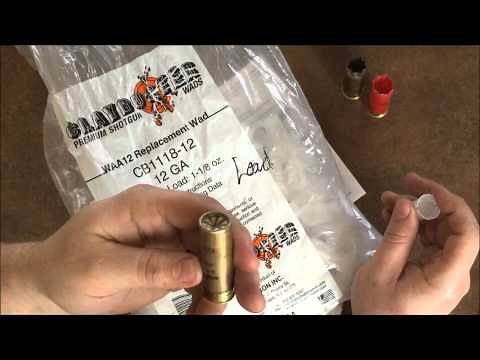 Loading and shooting Lee 1oz 12ga Slugs, Blue Dot, Remington STS