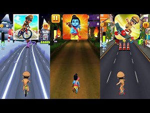 Little Singham Cycle Race 🆚 Little Ram 🆚 Little Singham Super Skater New Update