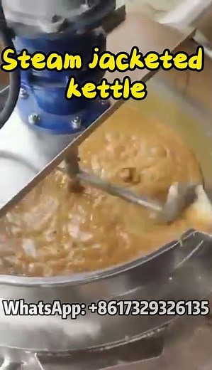 Automatic Steam Jacketed Kettle | Save Time & Cook Evenly #foodprocessing #foodmachine