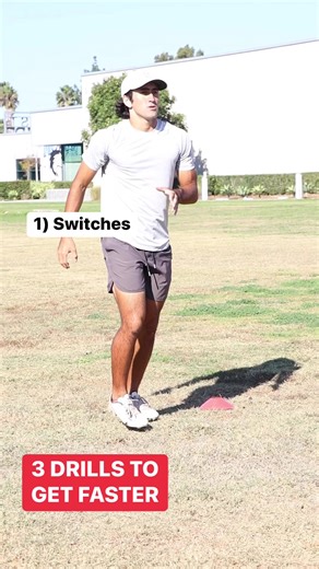 3 DRILLS TO GET FASTER | First Down Training