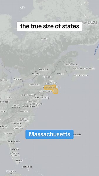 Understanding the True Size of States: Exploring Massachusetts