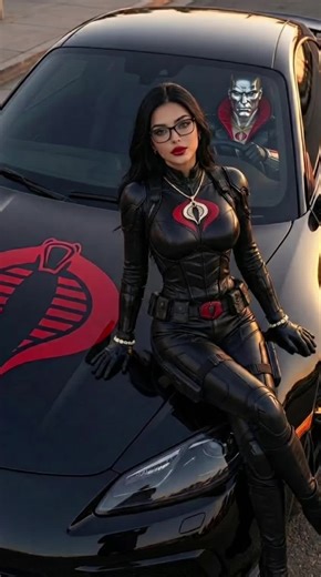 The Baroness Collectable GI JOE Cars. Models #thebaroness #gijoecollector #gijoethemovie #cartooncrush