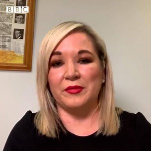 14K views · 212 reactions | “I’m no longer astonished at the approach of the British government, who have tried to run roughshod over the Good Friday Agreement.” Sinn Féin’s Michelle O'Neill says that throughout the Brexit debate, UK ministers were focused on “an English agenda”. | BBC Question Time | Facebook