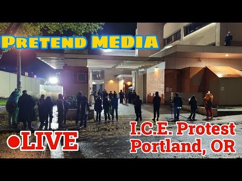 LIVE Coverage: Protest At ICE Facility - Portland, OR