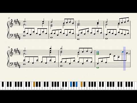 Atemlos durch die Nacht - Helene Fischer - Piano Tutorial (FREE SHEETS)