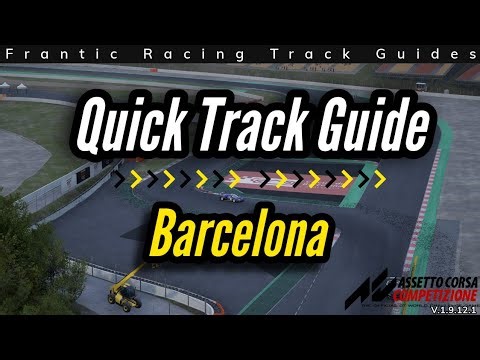 Quick Track Guide for Barcelona – ACC Console