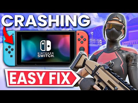 How to Fix Fortnite Battle Royale Crashing in Nintendo Switch | Fortnite Crash Fix EASY