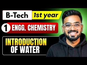 Introduction of Water | Engineering Chemistry | Semester exams