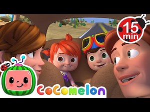 Are We There Yet? | 15 MIN LOOP | CoComelon | Nursery Rhymes
