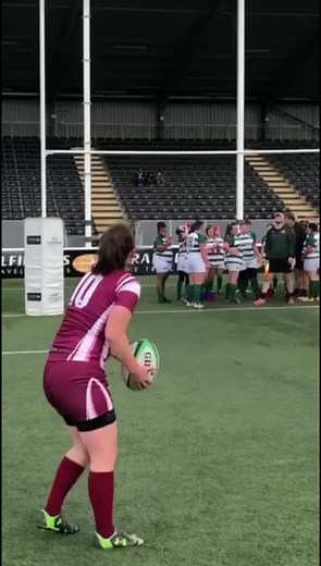 Our Captain Lizzie smashing those conversions today #womensrugby #rugby #rugbyunion #rugbytok